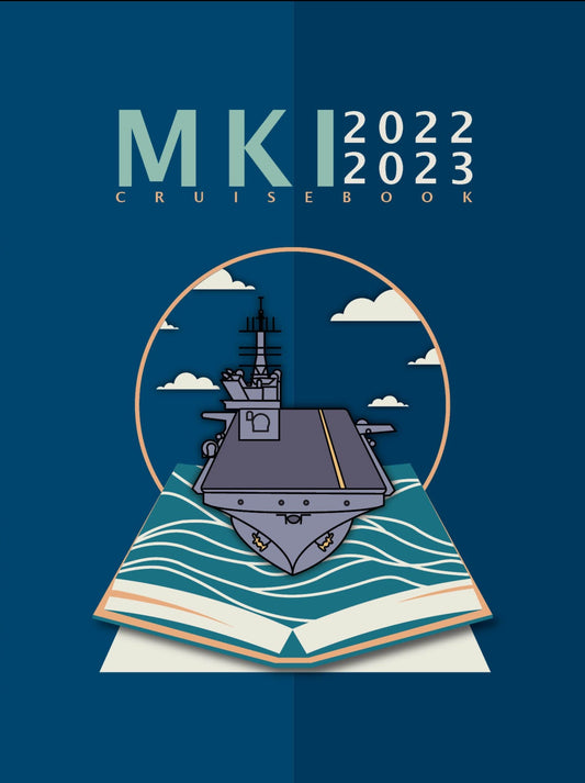 USS Makin Island (LHD 8) 2022 - 23 Deployment Cruisebook - Bluewater Publishing