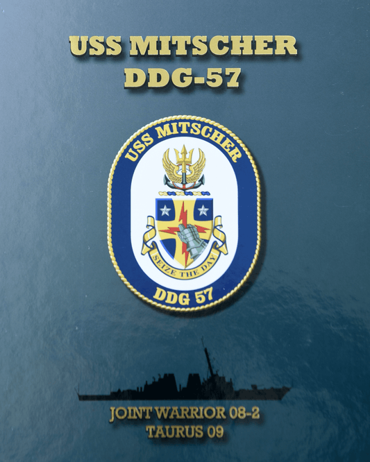 USS Mitscher (DDG 57) 2008 - 2009 Deployment Cruisebook - Bluewater Publishing
