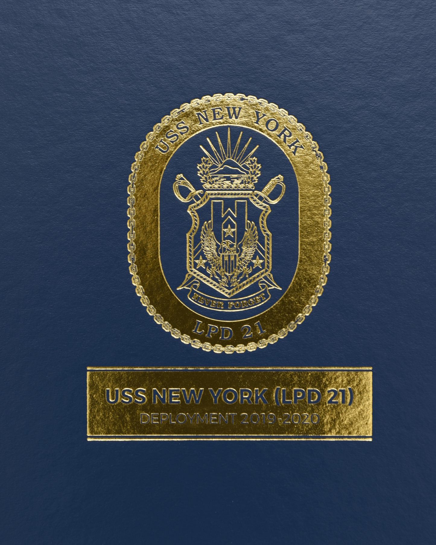 USS New York (LPD 21) 2019 - 2020 Deployment Cruisebook - Bluewater Publishing