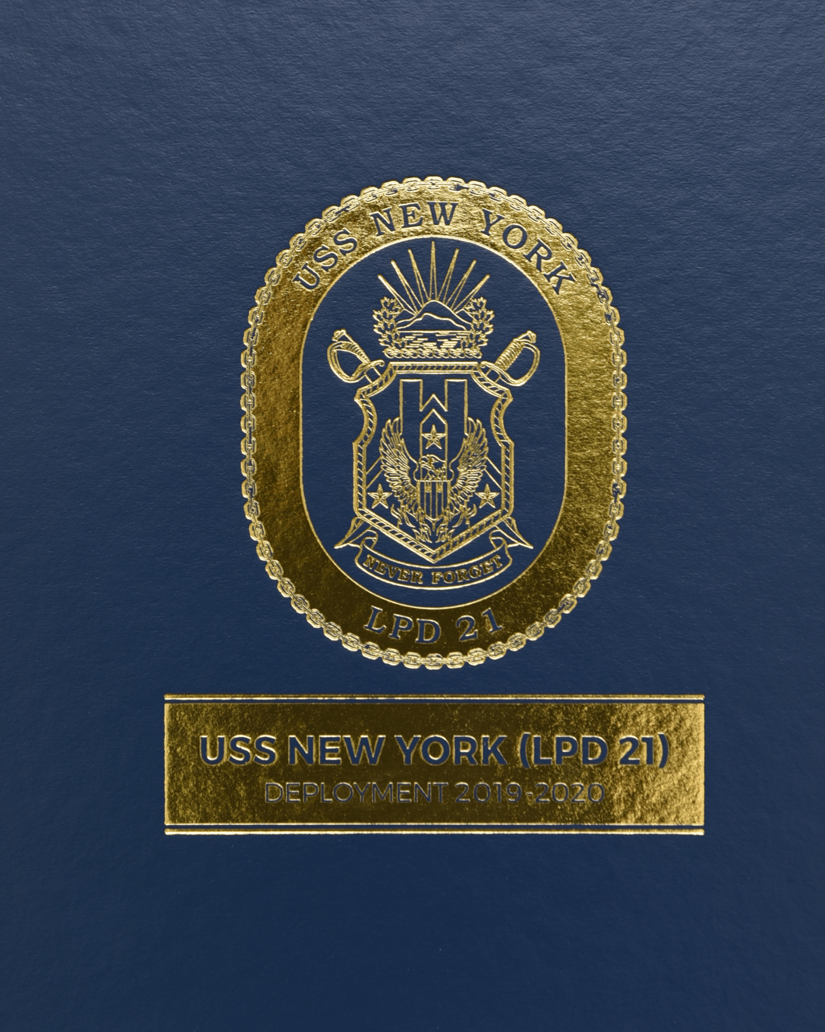 USS New York (LPD 21) 2019 - 2020 Deployment Cruisebook - Bluewater Publishing