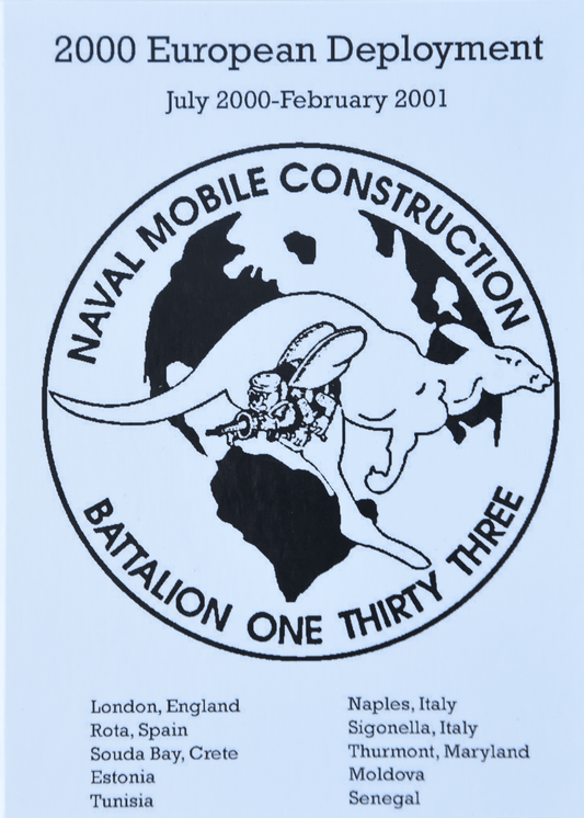 NMCB - 133 2000 - 2001 European Deployment Cruisebook - Bluewater Publishing