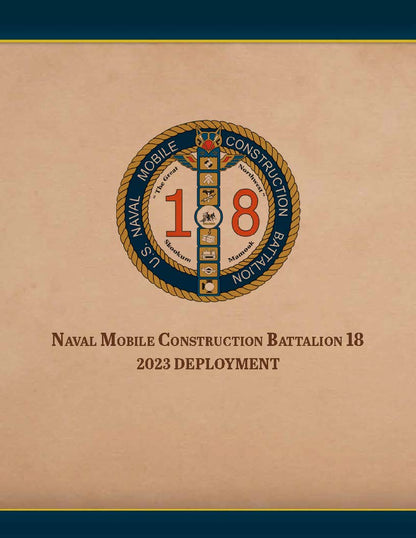 NMCB - 18 2023 - 2024 Deployment Cruisebook - Bluewater Publishing