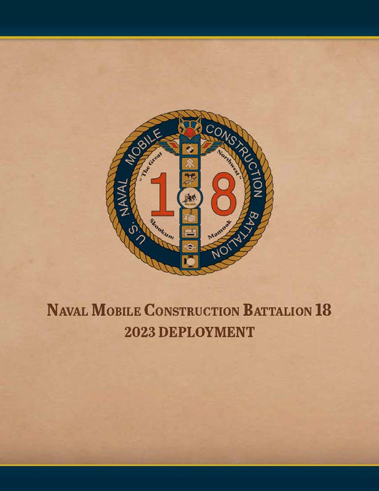 NMCB - 18 2023 - 2024 Deployment Cruisebook - Bluewater Publishing