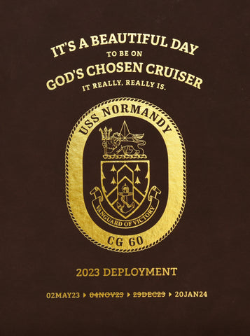 USS Normandy (CG 60) 2023-2024 Deployment Cruisebook