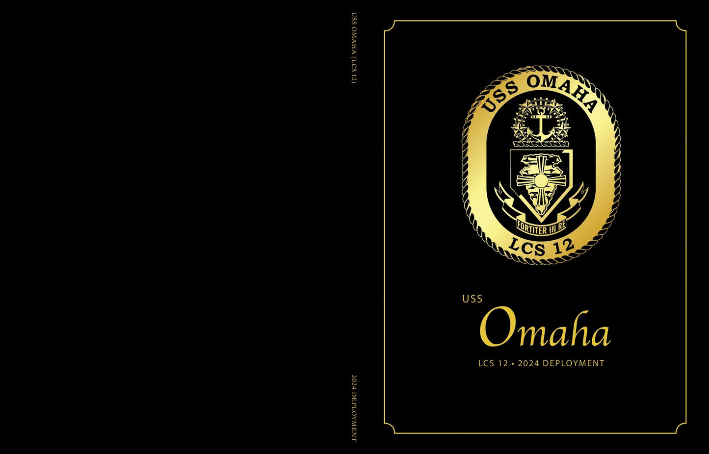 USS Omaha (LCS 12) 2024 and 2025 Deployment Cruisebook - Bluewater Publishing