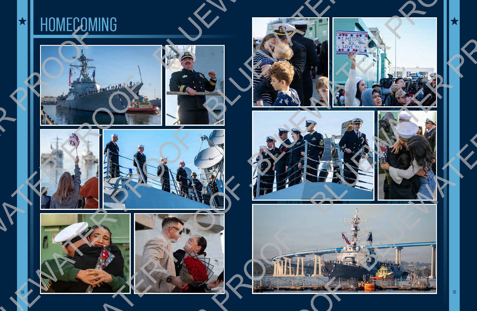 USS Lenah Sutcliffe Higbee (DDG 123) 2025 Deployment Cruisebook - Bluewater Publishing