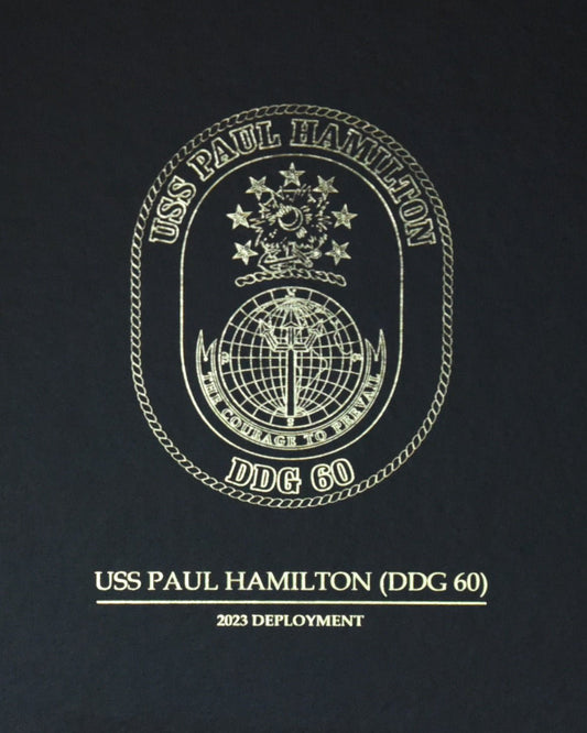 USS Paul Hamilton (DDG 60) 2023 Deployment Cruisebook - Bluewater Publishing