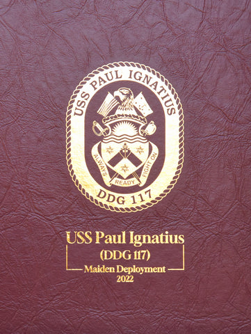 USS Paul Ignatius (DDG 117) 2022 Maiden Deployment Cruisebook