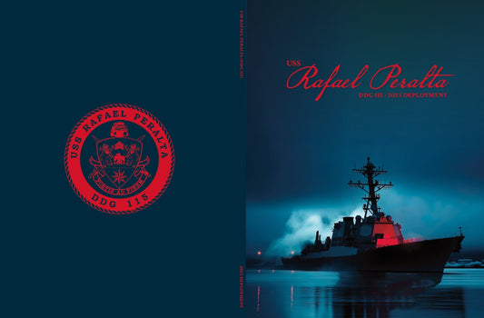 USS Rafael Peralta (DDG 115) 2023 Deployment Cruisebook - Bluewater Publishing