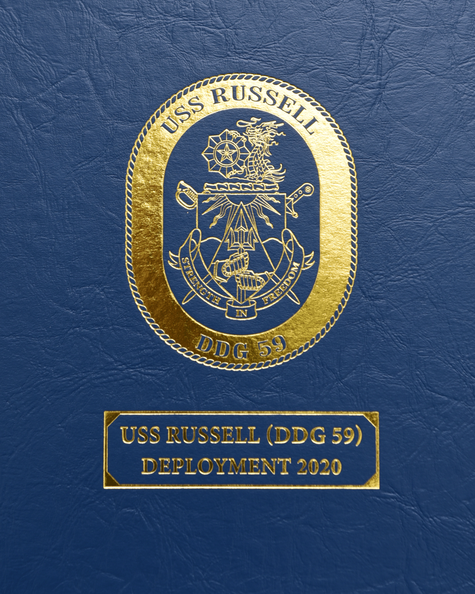 USS Russell (DDG 59) 2020 Deployment Cruisebook - Bluewater Publishing