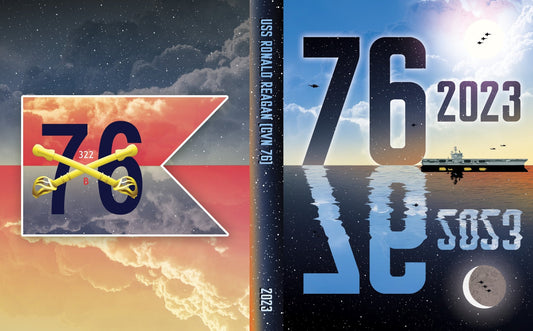 USS Ronald Reagan (CVN 76) 2023 Deployment Cruisebook - Bluewater Publishing