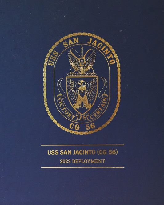 USS San Jacinto (CG 56) 2022 Deployment Cruisebook - Bluewater Publishing