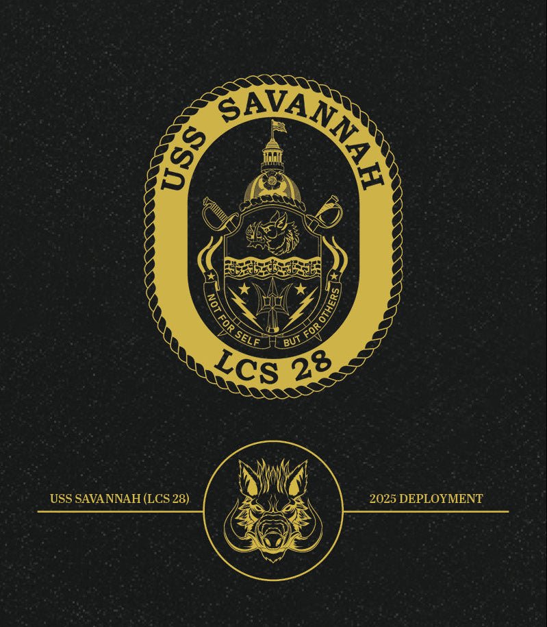 USS Savannah (LCS 28) GOLD 2025 Deployment Cruisebook - Bluewater Publishing