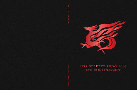 USS Sterett (DDG 104) 2024 - 2025 Deployment Cruisebook - Bluewater Publishing
