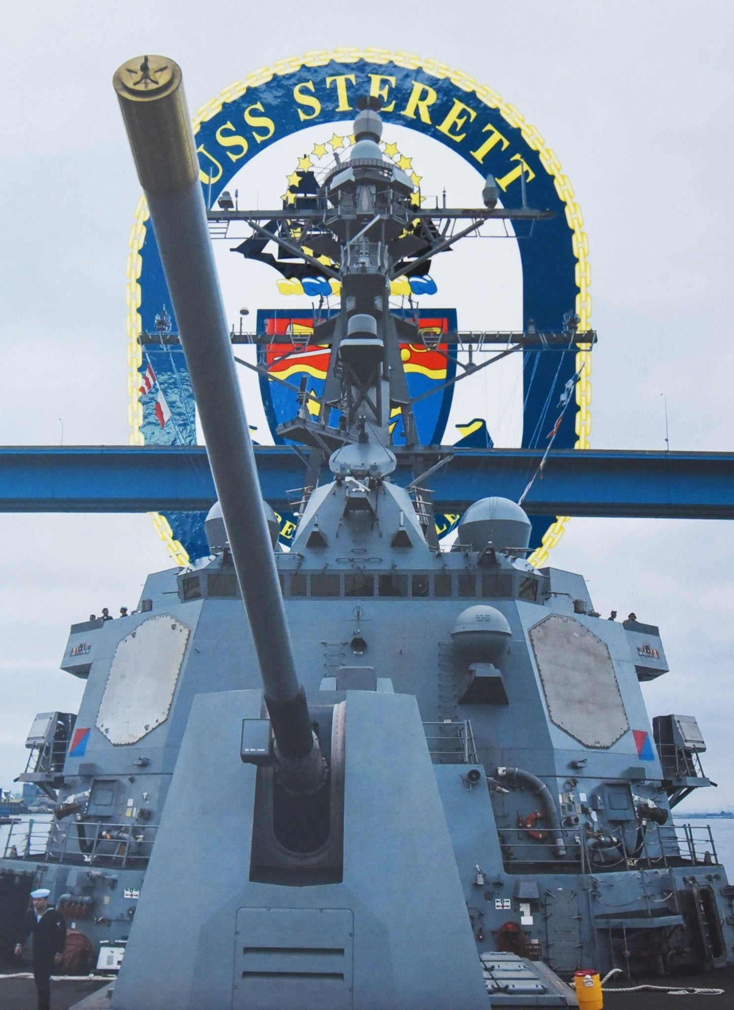 USS Sterett (DDG 104) 2023 - 2024 Deployment Cruisebook - Bluewater Publishing