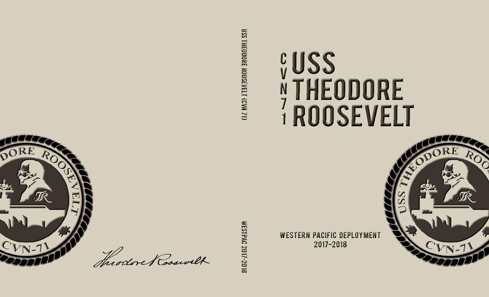 USS Theodore Roosevelt (CVN 71) 2017 Cruisebook Digital Download - Bluewater Publishing