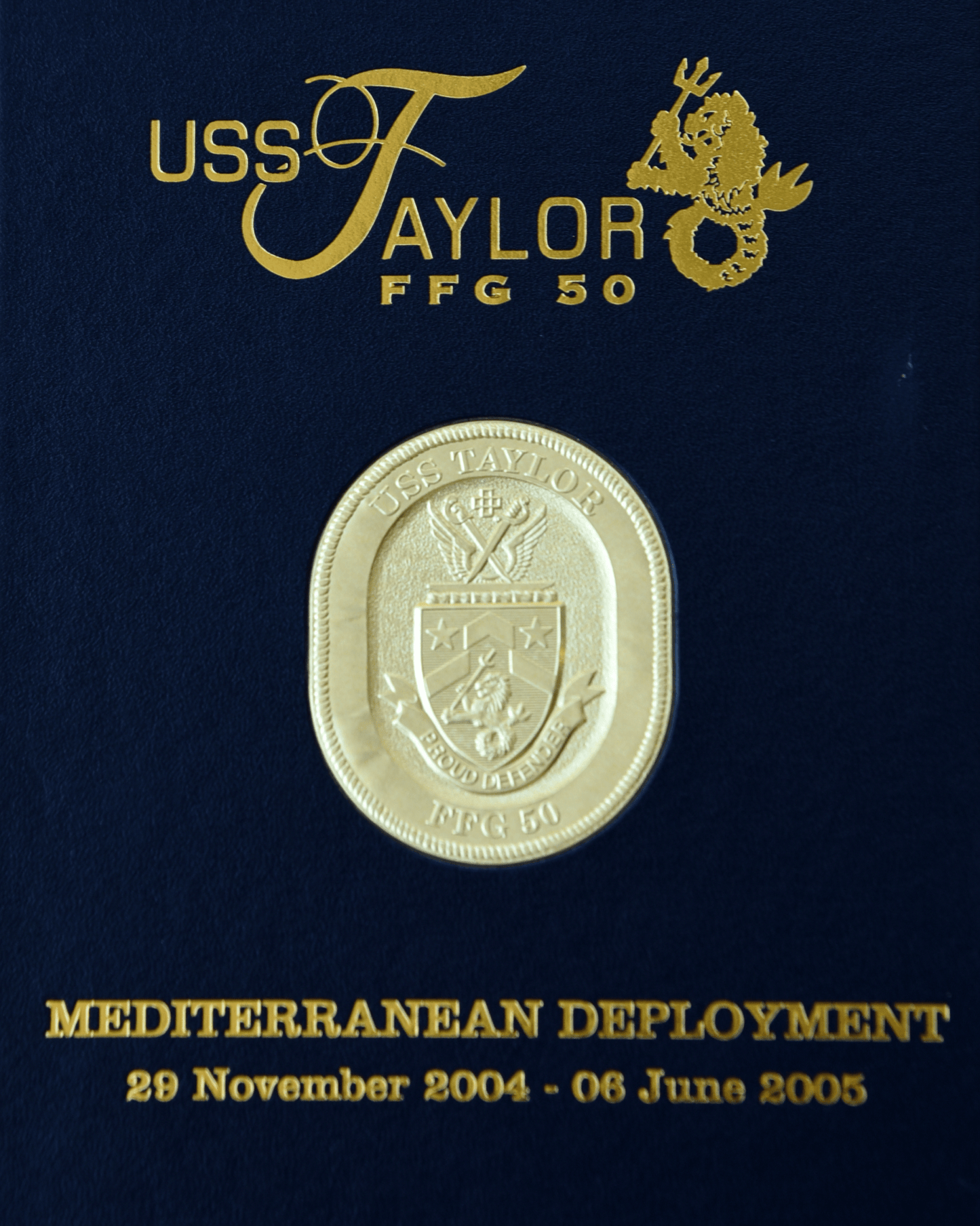 USS Taylor (FFG 50) 2004 - 2005 Deployment Cruisebook - Bluewater Publishing