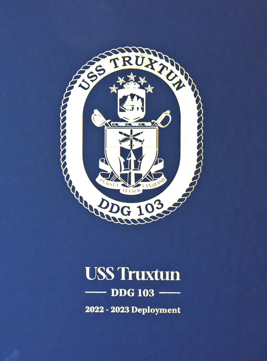 USS Truxtun (DDG 103) 2022 - 2023 Deployment Cruisebook - Bluewater Publishing