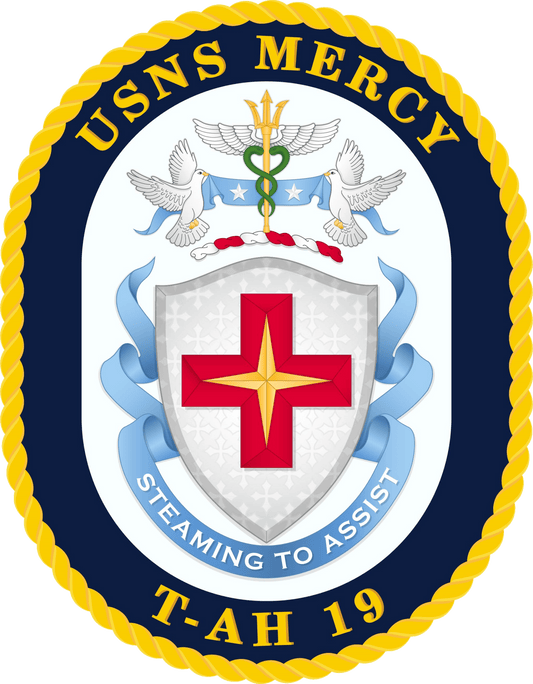 USNS Mercy (T - AH 19) Pacific Partnership Cruisebook 2023 - 2024 - Bluewater Publishing