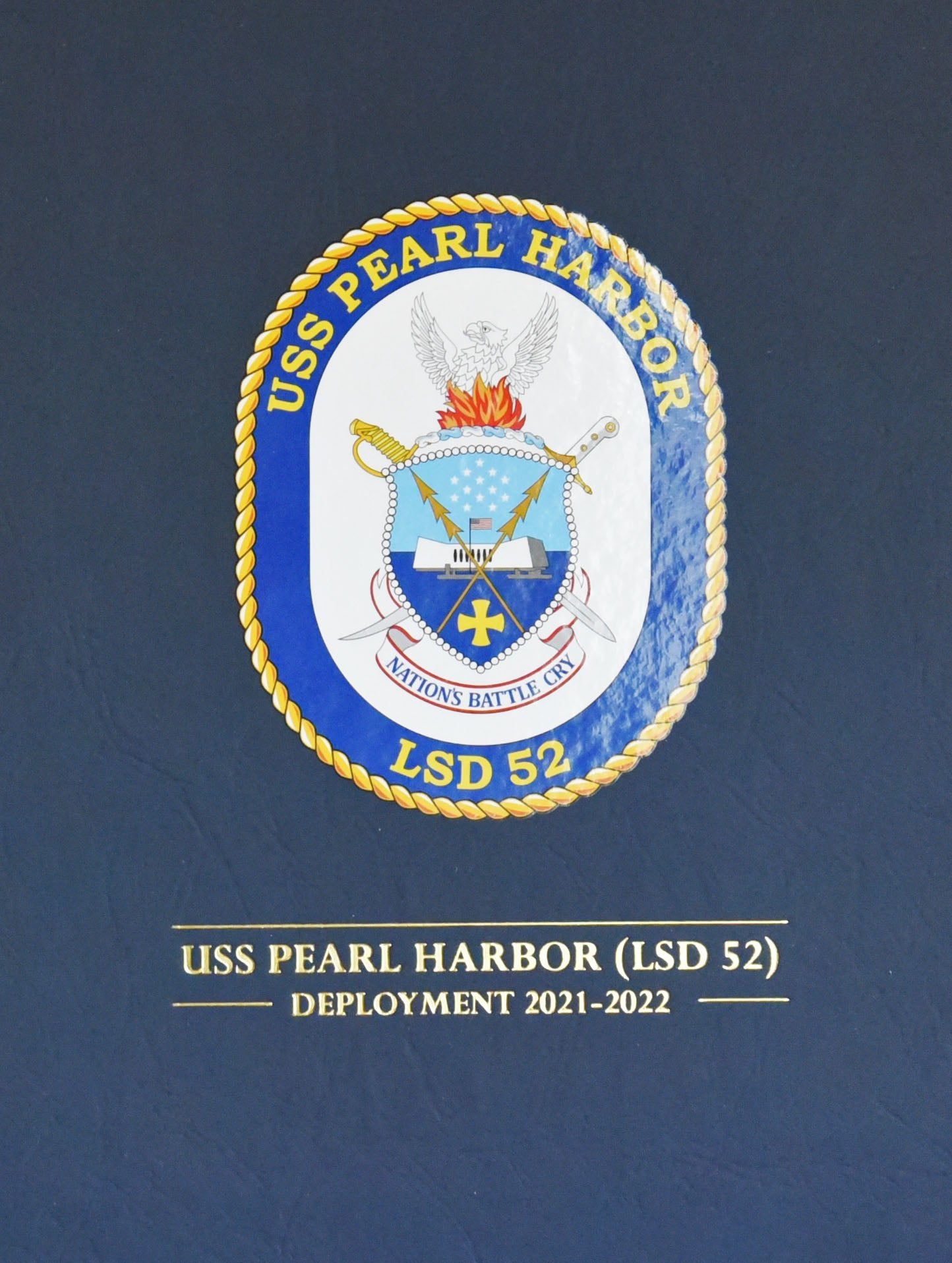 USS Pearl Harbor (LSD 52) 2021 - 2022 Deployment Cruisebook - Bluewater Publishing