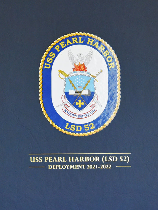 USS Pearl Harbor (LSD 52) 2021 - 2022 Deployment Cruisebook - Bluewater Publishing