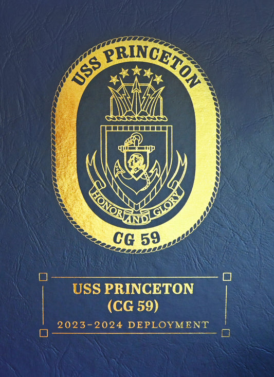 USS Princeton (CG 59) 2023 - 2024 Deployment Cruisebook - Bluewater Publishing