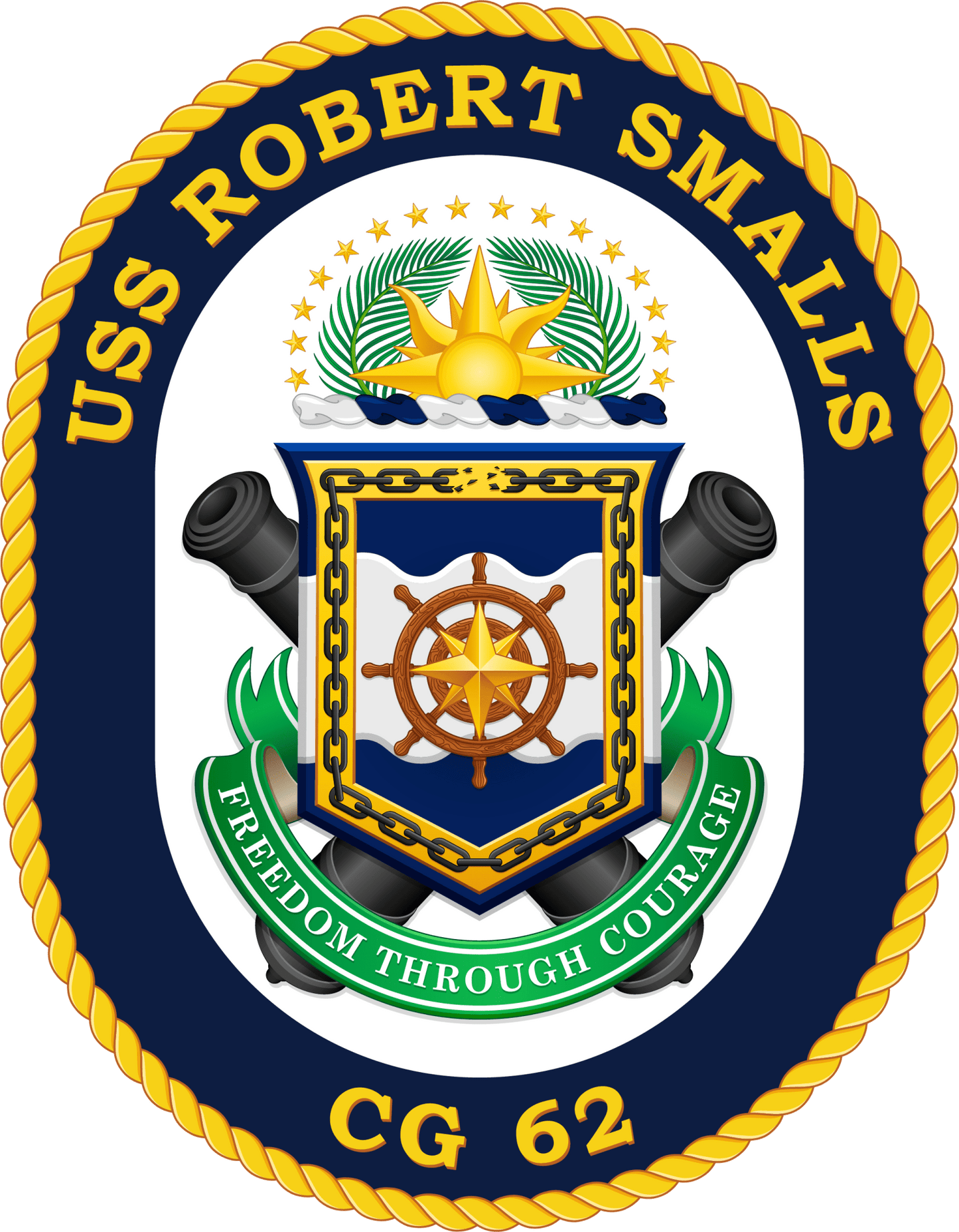 USS Robert Smalls (CG 62) 2025 Deployment Cruisebook - Bluewater Publishing