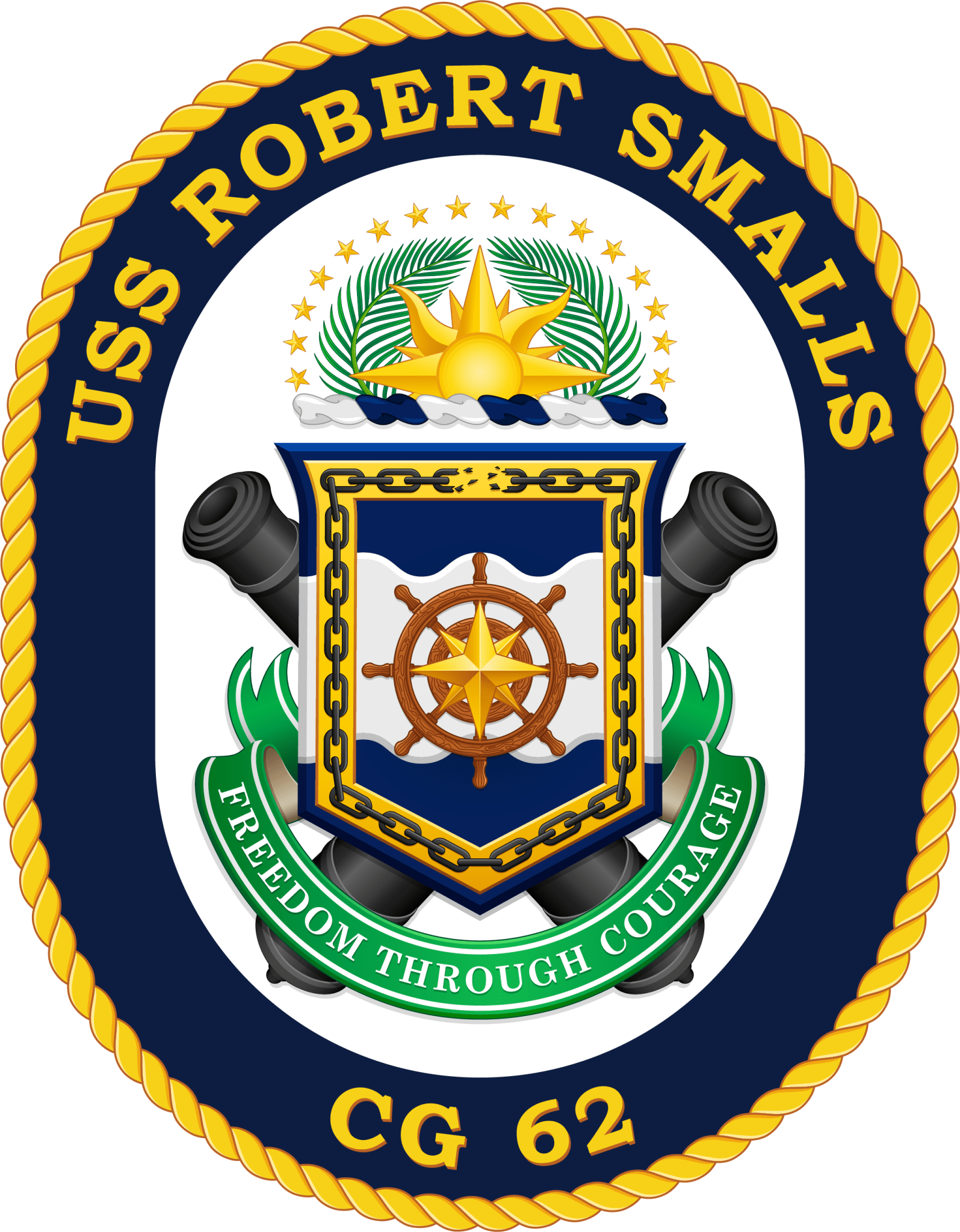 USS Robert Smalls (CG 62) 2025 Deployment Cruisebook - Bluewater Publishing