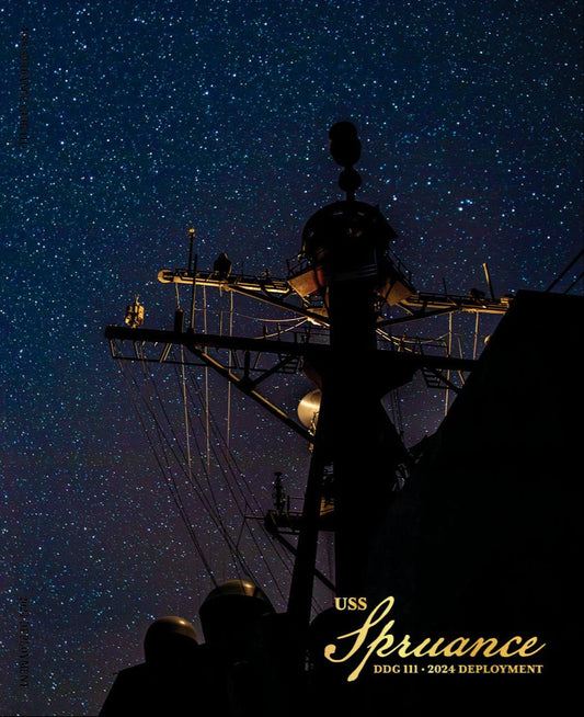 USS Spruance (DDG 111) 2024 Deployment Cruisebook - Bluewater Publishing