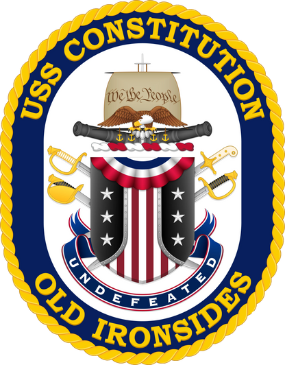 USS Constitution Sail 250 (Boston Det) Commemorative Cruisebook