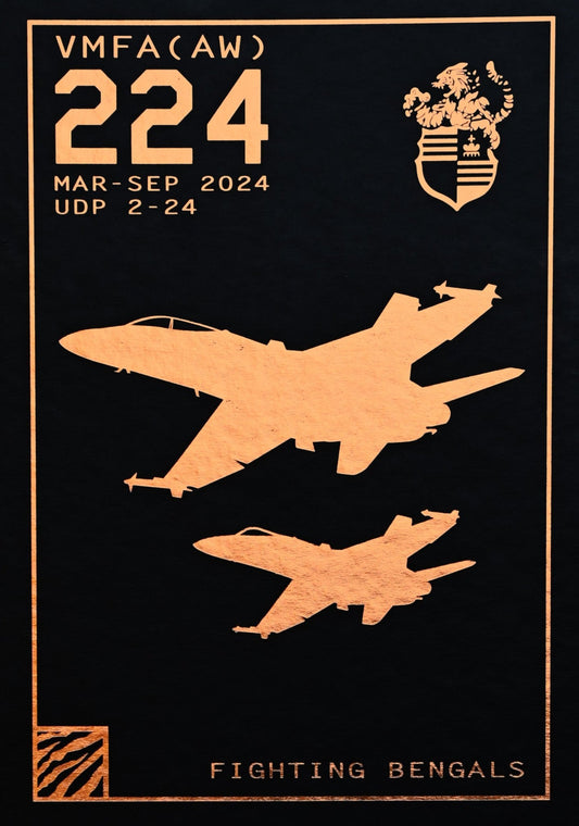 Marine Fighter Attack Squadron 224 (VMFA 224) 2024 Cruisebook - Bluewater Publishing