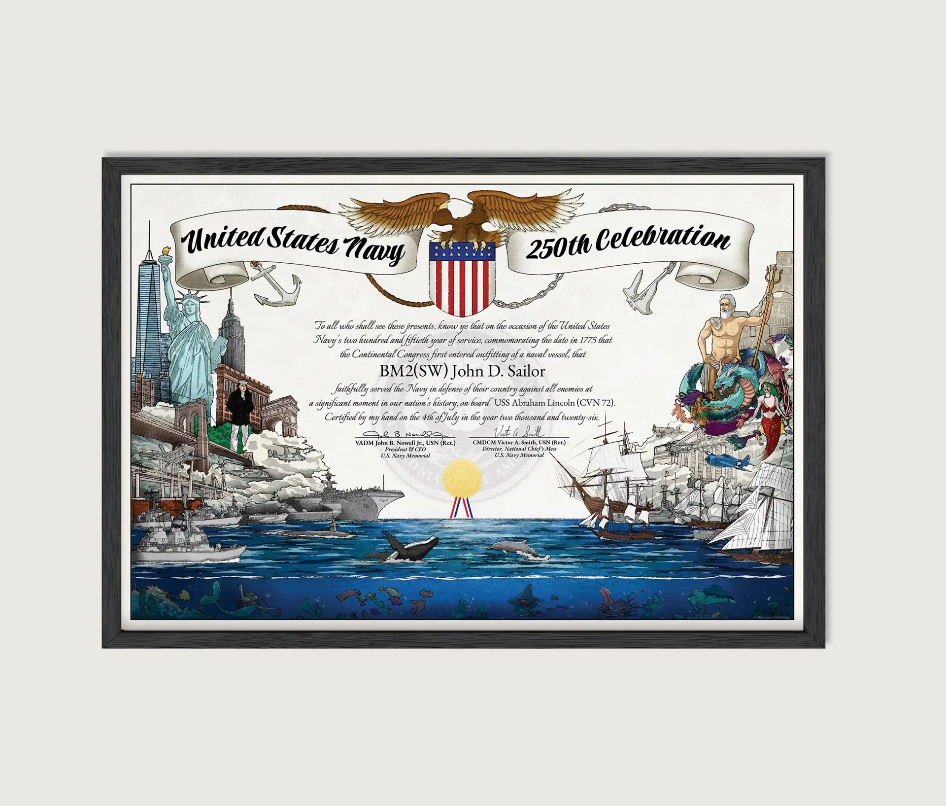 Certificate Frames - 8 Options Available - Bluewater Publishing