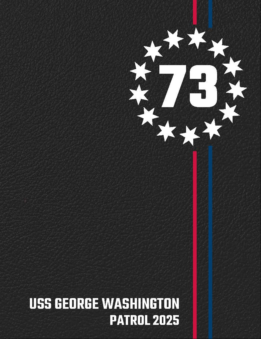 USS George Washington (CVN 73) 2025 Deployment Cruisebook - Bluewater Publishing