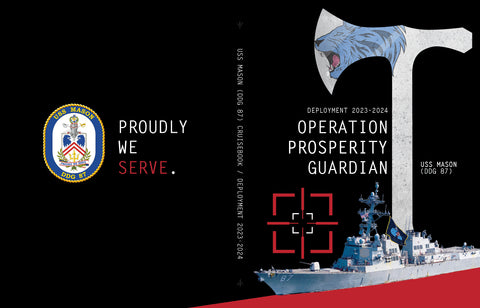 USS Mason (DDG 87) 2023-2024 Deployment Cruisebook
