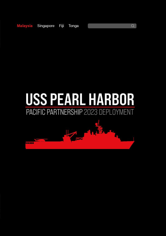 USS Pearl Harbor (LSD 52) 2023 Pacific Partnership Deployment Cruisebook - Bluewater Publishing
