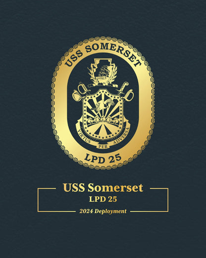 USS Somerset (LPD 25) 2024 Deployment Cruisebook - Bluewater Publishing