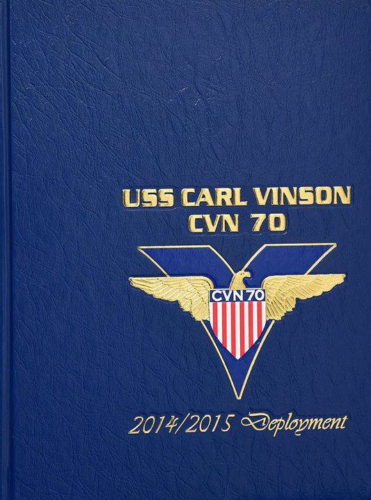 USS Carl Vinson (CVN 70) 2014 - 15 Cruisebook - Bluewater Publishing