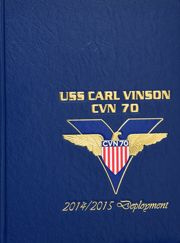 USS Carl Vinson (CVN 70) 2014-15 Cruisebook