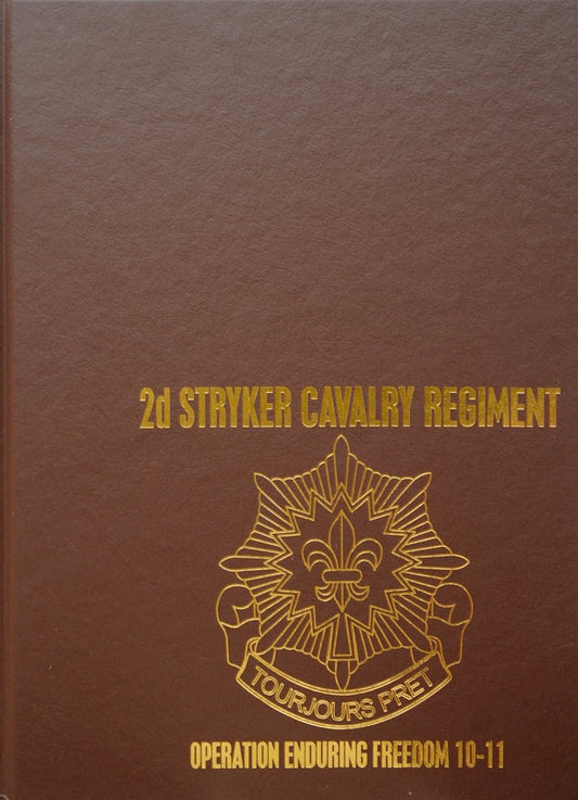 TF Dragoon - 2d Stryker Cavalry Regiment 10 - 11 Deployment Book - Bluewater Publishing