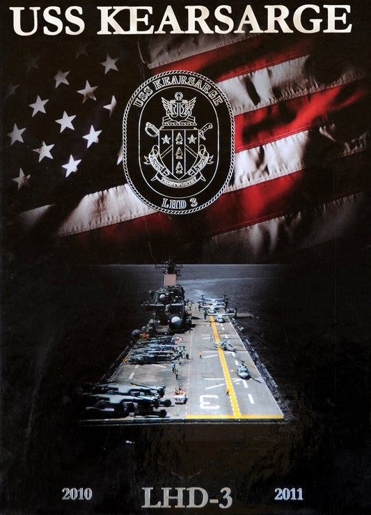USS Kearsarge (LHD 3) 2010 - 2011 Deployment Cruisebook - Bluewater Publishing