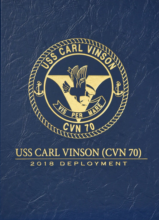 USS Carl Vinson (CVN 70) 2018 Deployment Cruisebook - Bluewater Publishing
