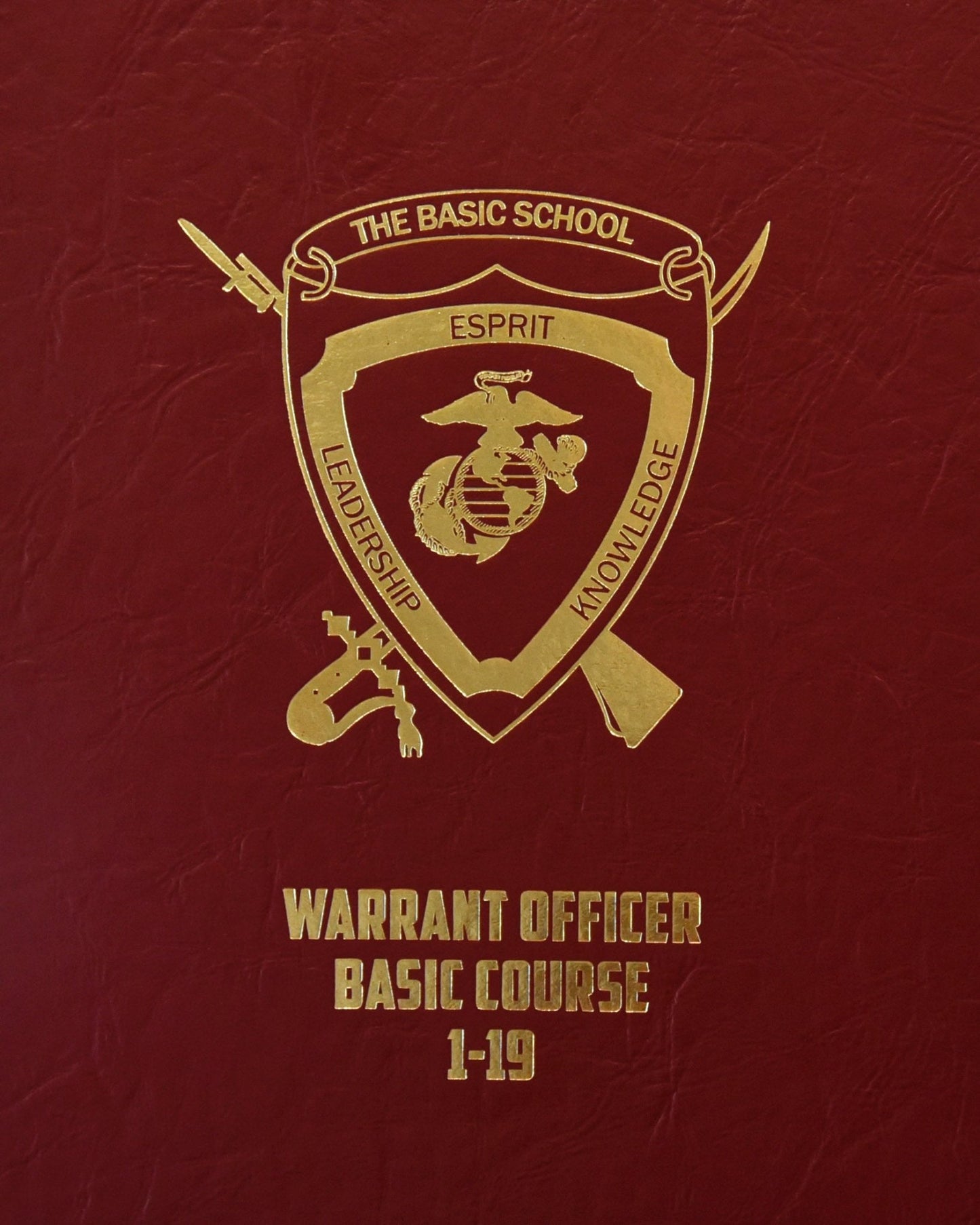 The Basic School - India Company Warrant Officer Course 2019 - Bluewater Publishing