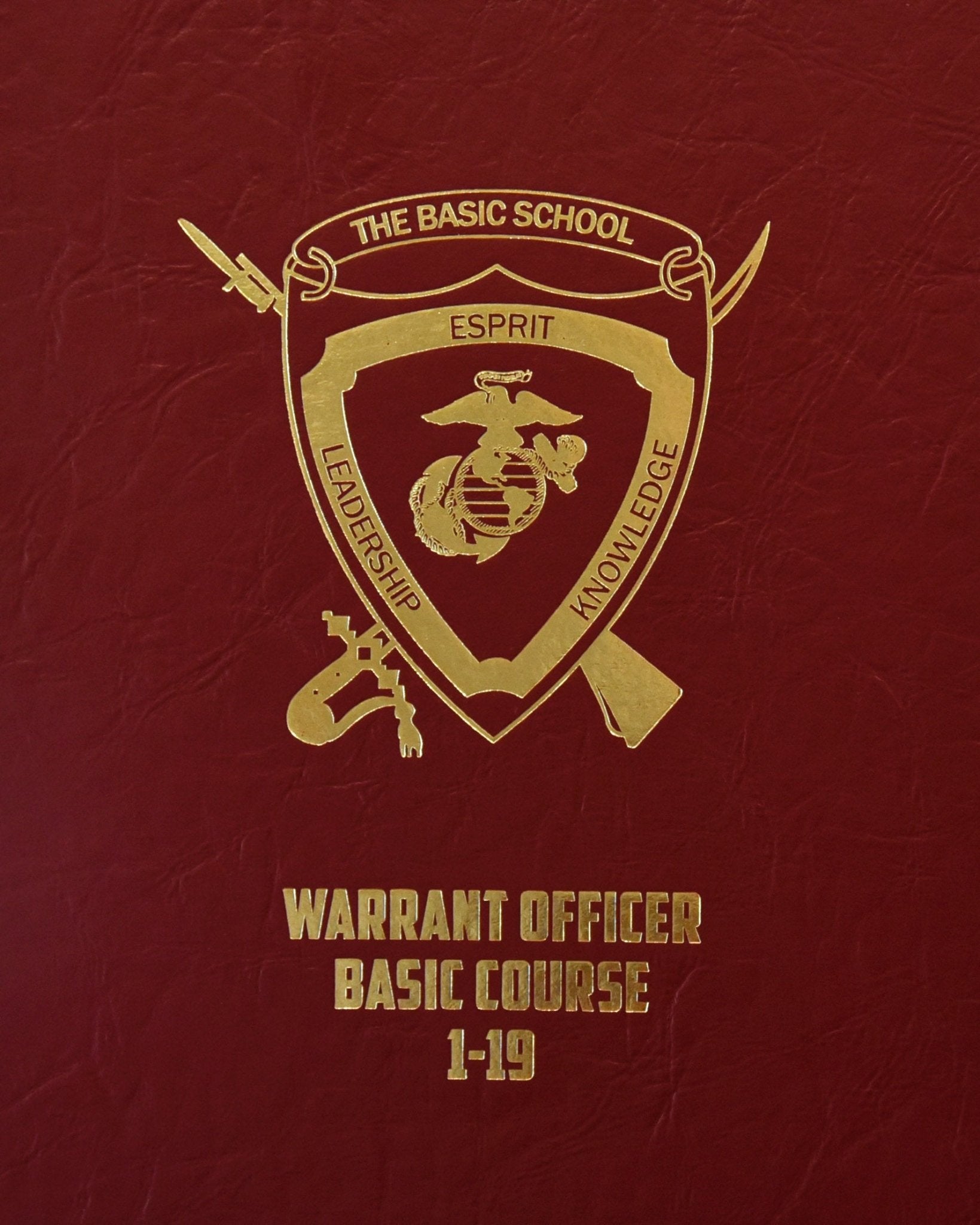 The Basic School - India Company Warrant Officer Course 2019 - Bluewater Publishing