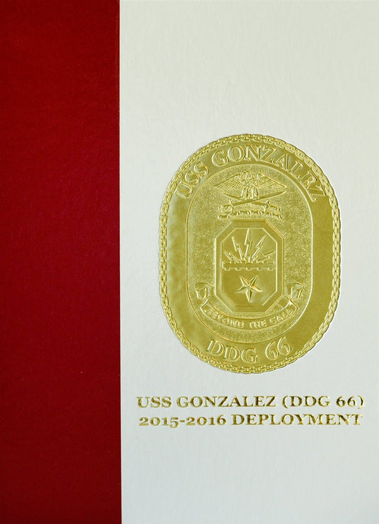 USS Gonzalez (DDG 66) 2016 Deployment Cruisebook - Bluewater Publishing