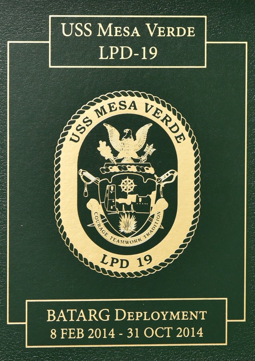 USS Mesa Verde (LPD 19) 2014 Deployment Cruisebook - Bluewater Publishing