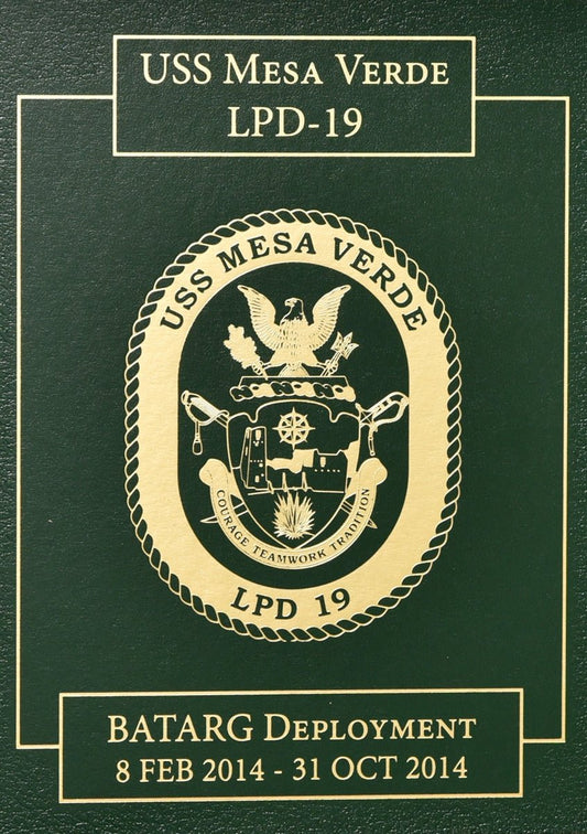 USS Mesa Verde (LPD 19) 2014 Deployment Cruisebook - Bluewater Publishing