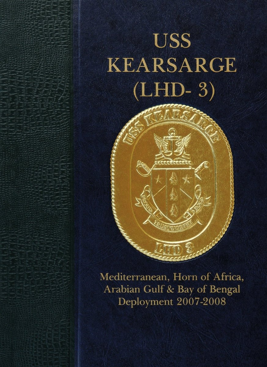 USS Kearsarge (LHD 3) 2007 - 2008 Deployment Cruisebook - Bluewater Publishing