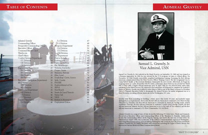 USS Gravely (DDG 107) 2015 - 2016 Deployment Cruisebook - Bluewater Publishing