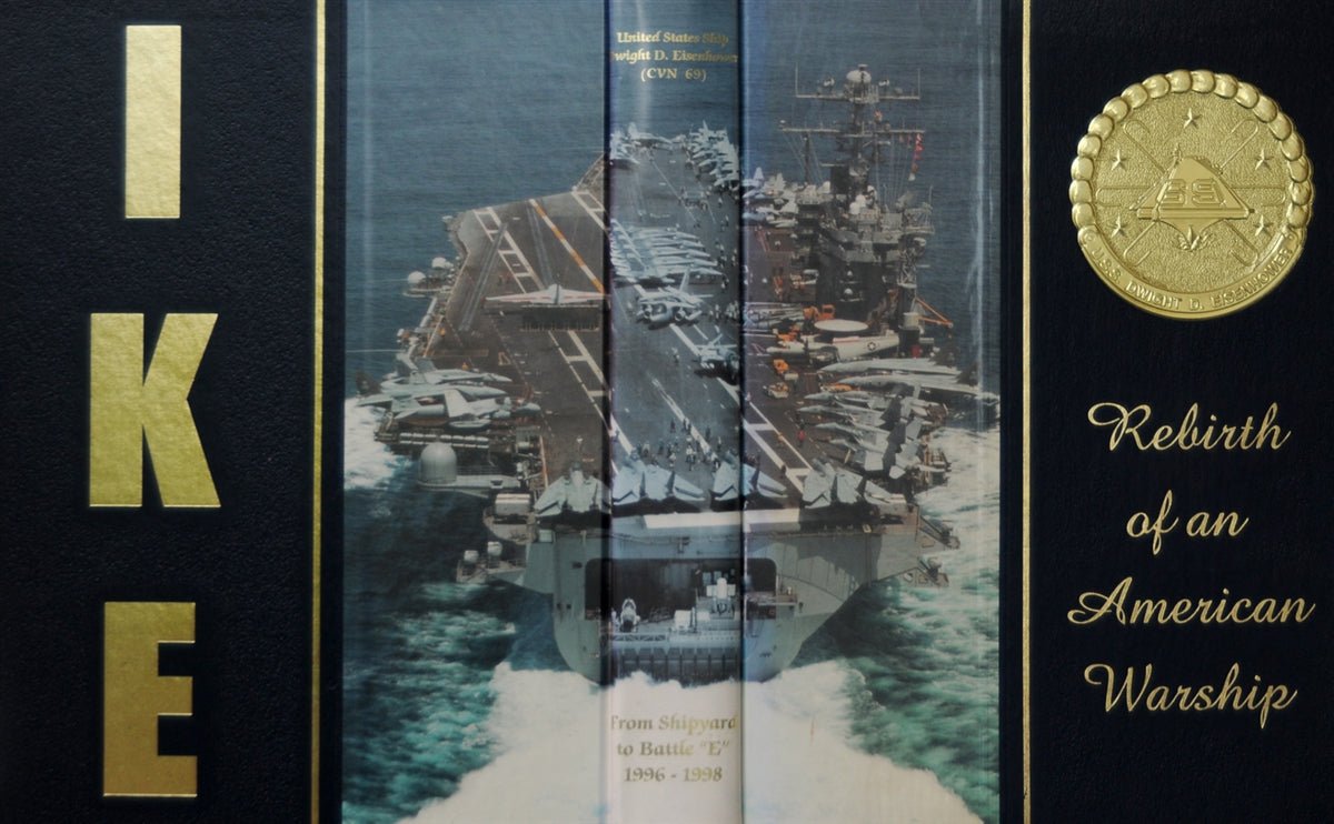 USS Dwight D. Eisenhower (CVN 69) 1996 - 1998 Cruisebook - Bluewater Publishing