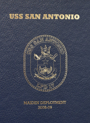 USS San Antonio (LPD 17) 2008-2009 Cruisebook